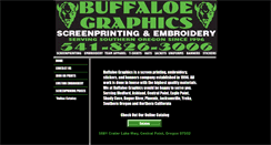 Desktop Screenshot of buffaloegraphics.com